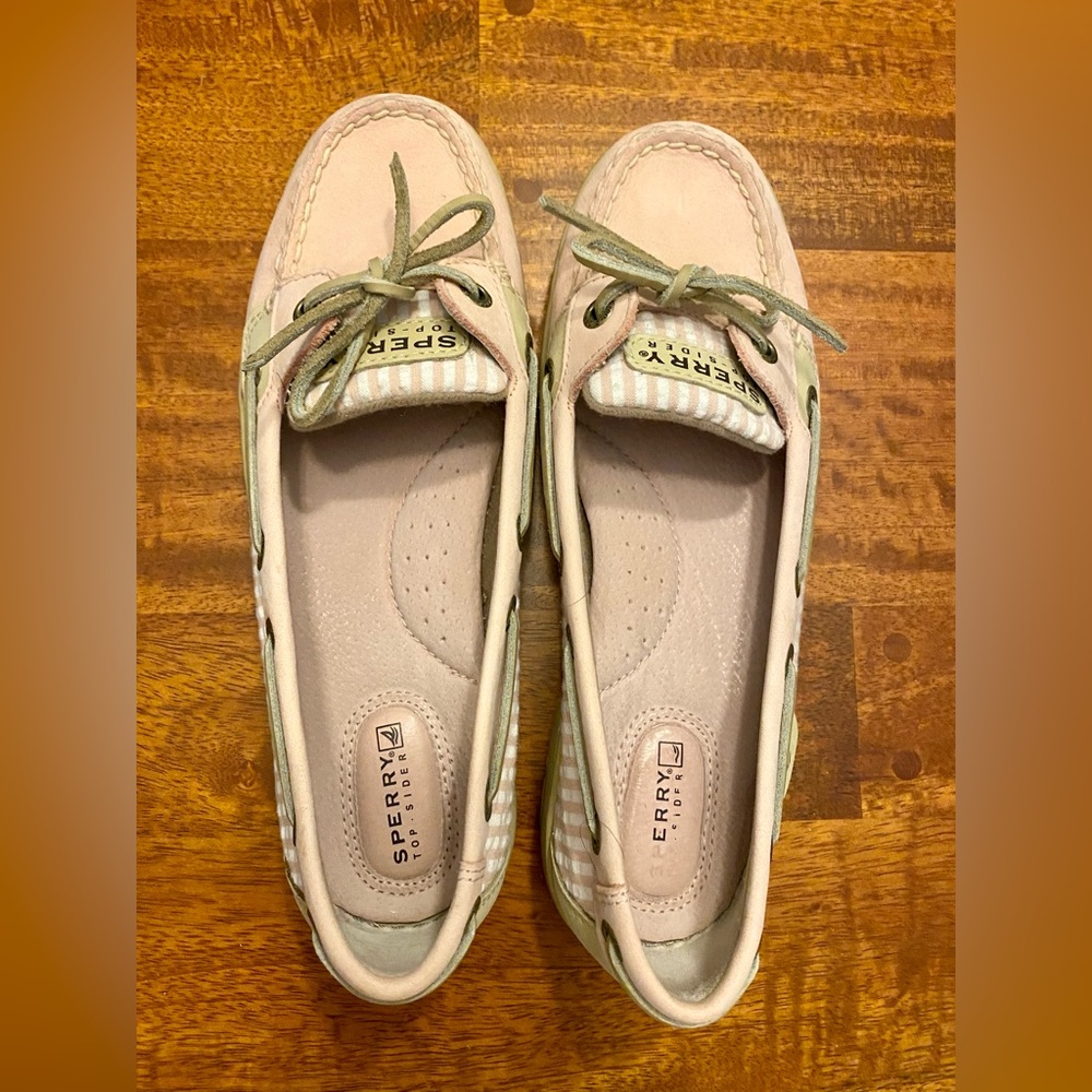 Sperry Pink Top Siders / Boat Shoes Size 8M - Picture 2 of 9